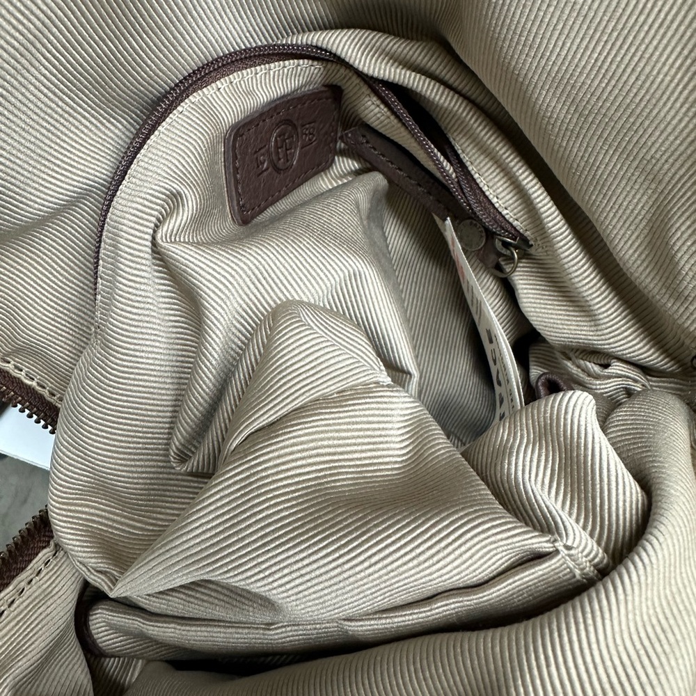 FATFACE Brown Mia Multifunctional Leather Backpack - Picture 8 of 10